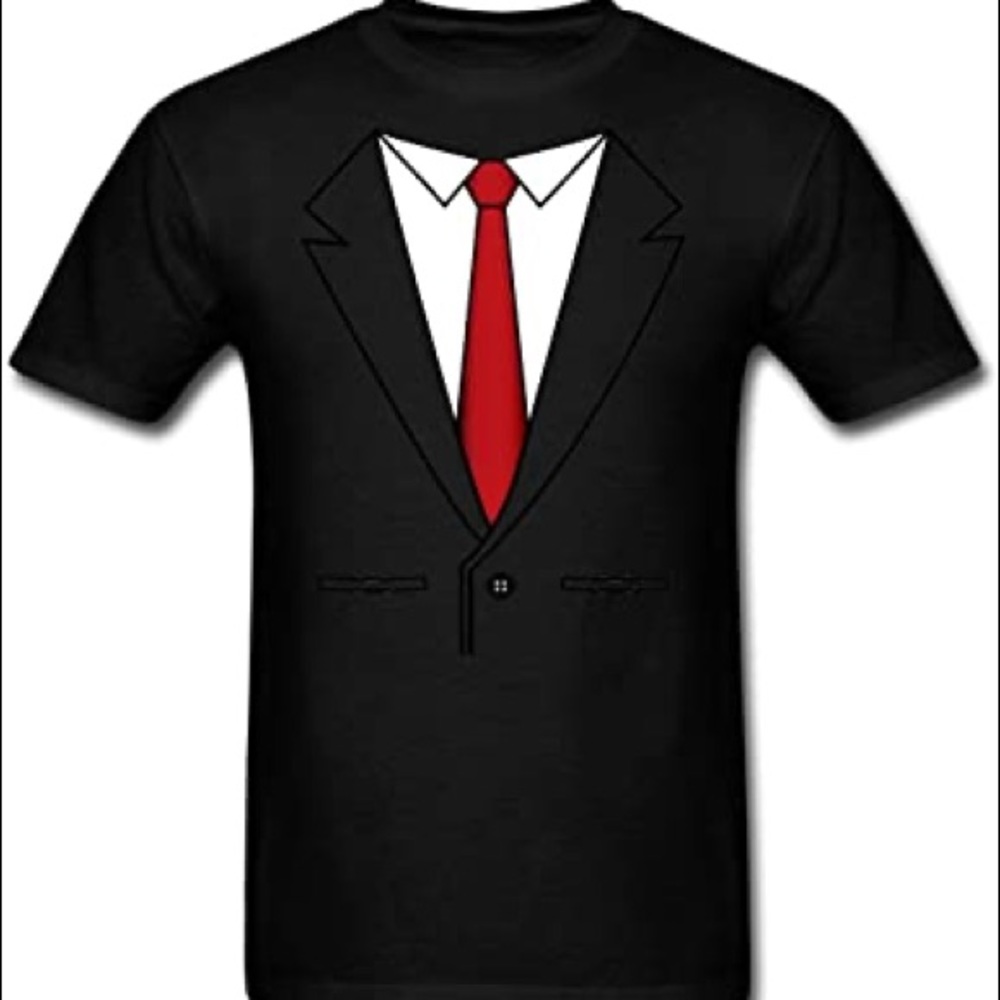 Suit and tie